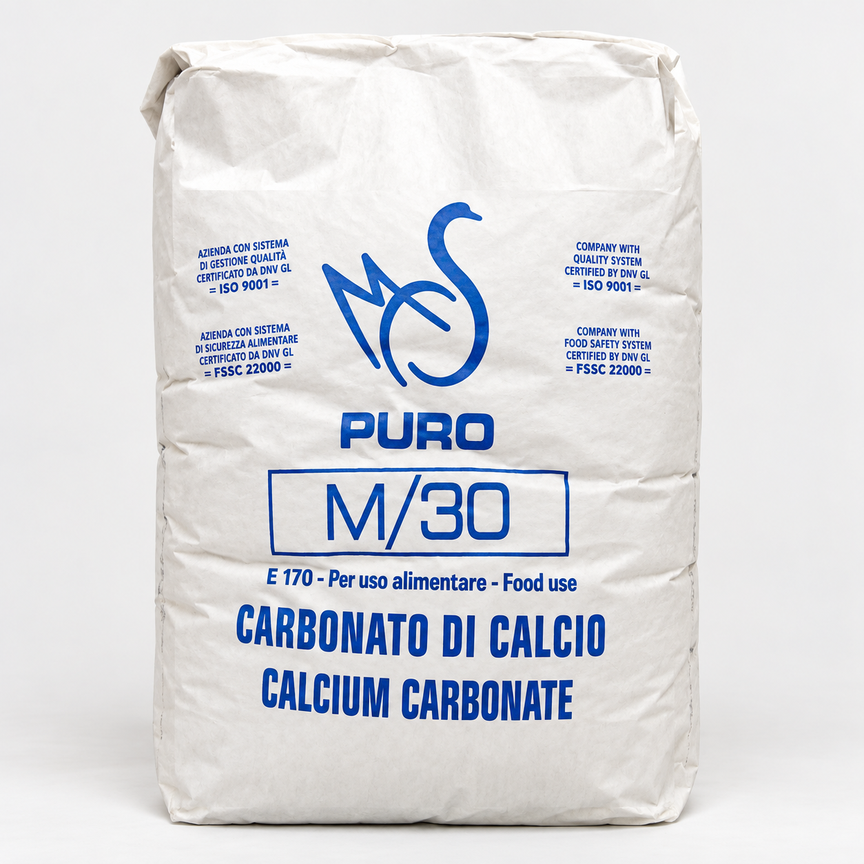 Calciumcarbonat, Beutel Calciumcarbonat, Pulver Beutel, Lebensmittelqualität, Calciumcarbonat Pulver