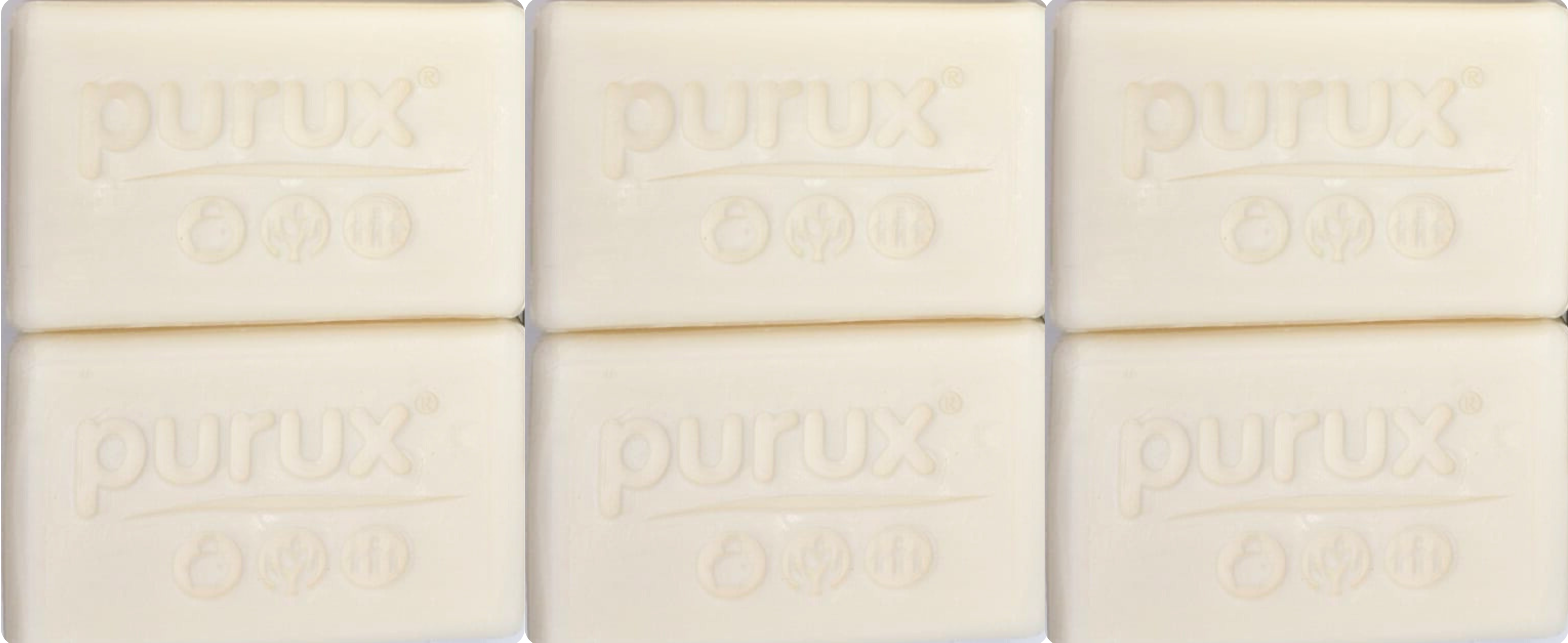 6x Kernseife Waschseife Haushaltsseife vegan ohne Palmöl ohne Parfüm