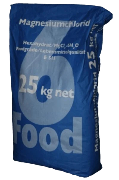 Magnesiumchlorid 25kg Food MgCl2 E511Tofu Herstellung Pulver